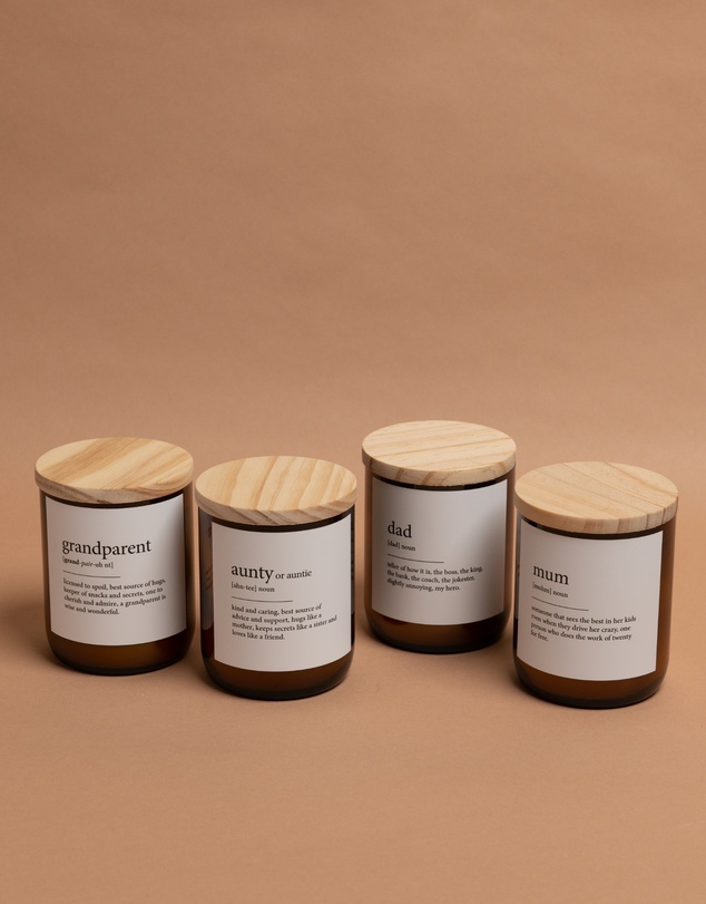 The Commonfolk Collective - Grandparent ~ Dictionary Meaning Candle