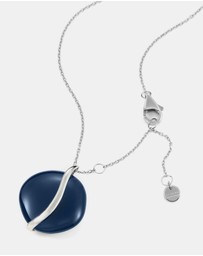 Skagen - Sofie Sea Glass Silver Tone Necklace