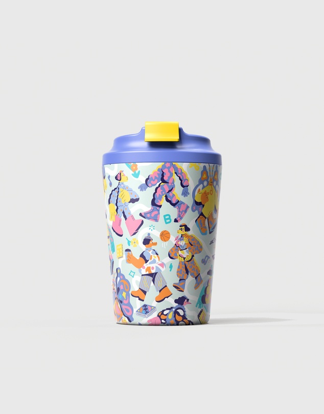 Fressko - Fressko x Brolga Camino 12oz Ceramic-Lined Reusable Coffee Cup