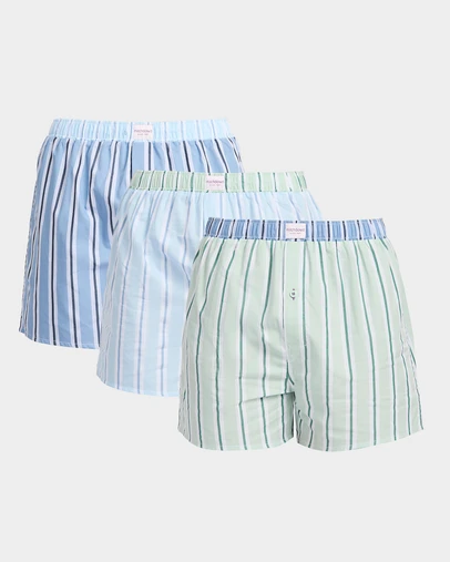 Mitch Dowd - Mitchdowd Soft Contrast Cotton Boxers 3 Pack