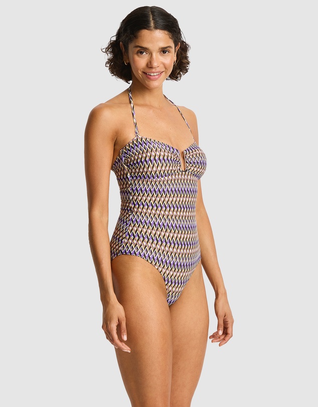 Sea Level Australia - Tessera U Bar Bandeau One Piece