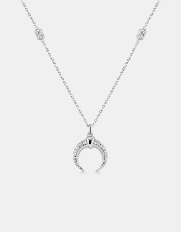 Ania Haie - Ania Haie Silver Reversible Horn Necklace