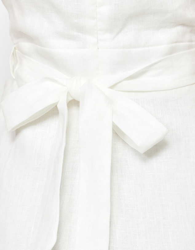 AERE - Mysa Linen Mini Dress