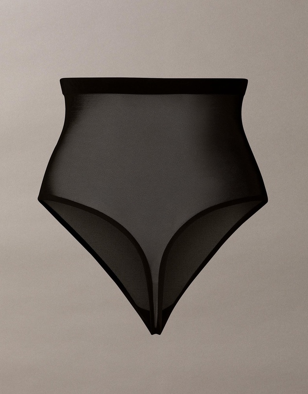 Calvin Klein - Minimalist Mesh High Waist Thongs