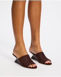 Dazie - Sal Structured Wedge Mules