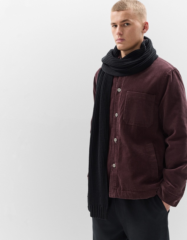 UNISON - Textured Knit Scarf