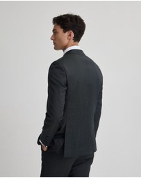 Oxford - Byron 1/2 Canvas Wool Suit Jacket