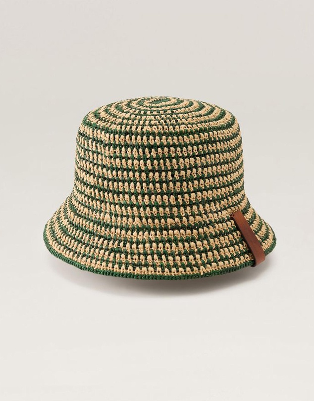 Helen Kaminski - Shashika Raffia Crochet Bucket
