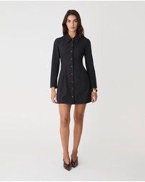 Forcast - Thea Button Mini Dress