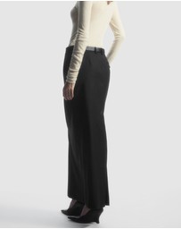 COS - Wool Column Maxi Skirt