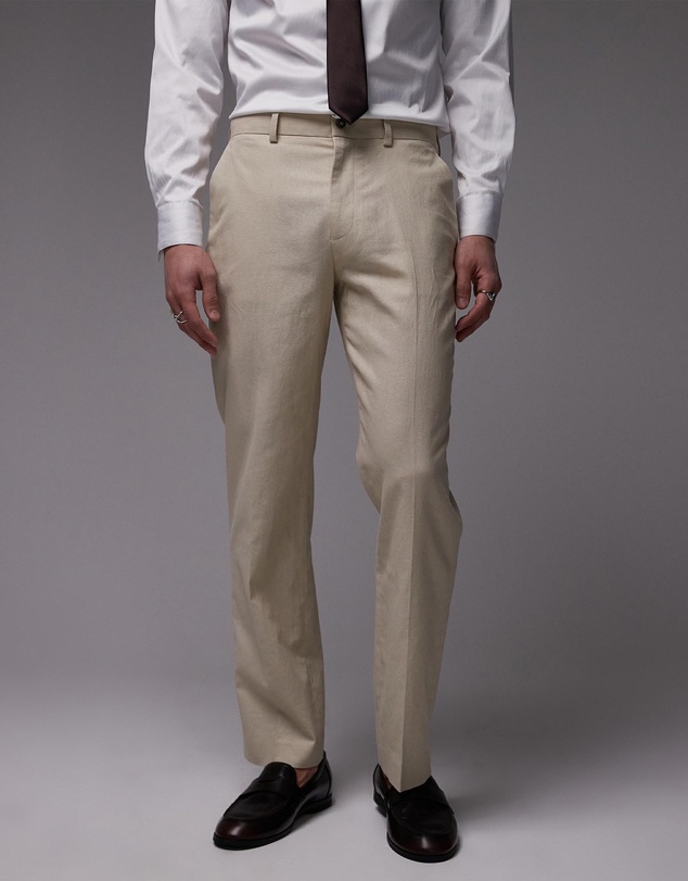 Topman - Straight Suit Trousers