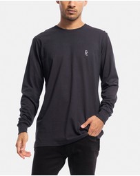 Counter Culture - Cypher Embroidery Long Sleeve Tee