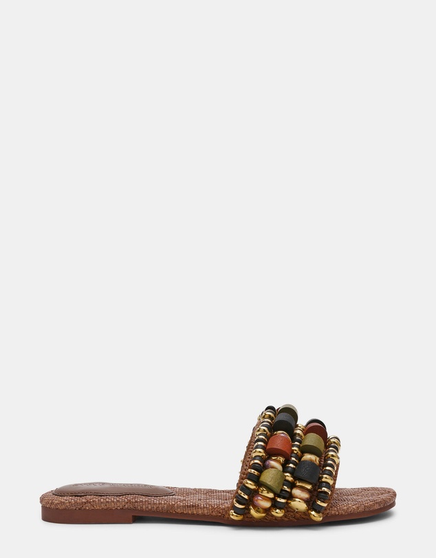 Steve Madden - Marika-B brown raffia