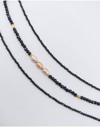 Miz Casa and Co - Crystal Beaded Bracelet Stack