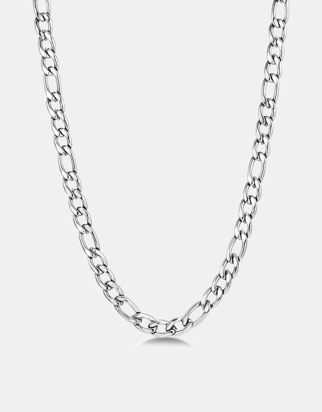 Eclectics - Token Figaro Chain Necklace