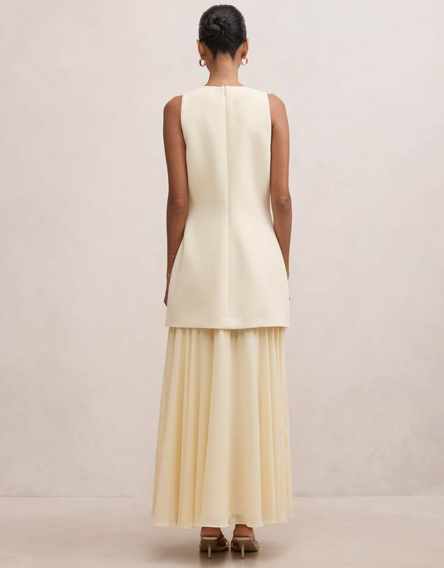 Forever New Petite - Melva Petite Scoop Neck Maxi Dress