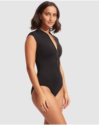 Seafolly - Zip Front One Piece