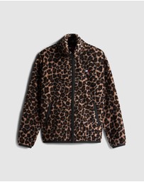 Tommy Jeans - Zip Through Badge Teddy Jacket