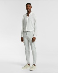 yd. - Terrazzo Check Skinny Chino