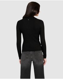 GUESS - Eco Ribbed Miranda Sweater Top