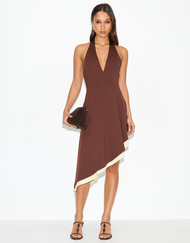 Dazie - Karana High Low Contrast Mini Dress