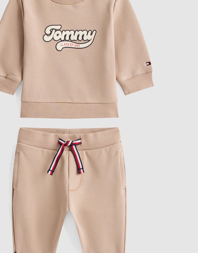 Tommy Hilfiger - Varsity Sweatshirt & Joggers Set - Babies