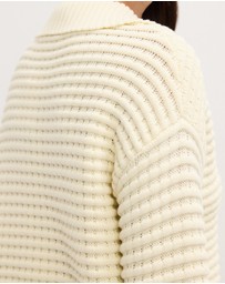 The Fated - Ellie Half Zip Knit Jumper