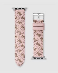 GUESS - Guess Apple Band - Pink Quattro Logo Textured 38-40mm