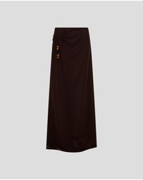 Vacay Swimwear - Vela Skirt Chocolate