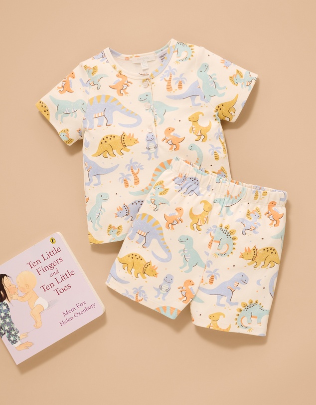 Purebaby - Short PJ Set-Kids-Babies