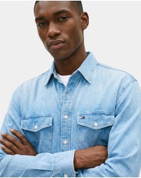 Tommy Hilfiger - Relaxed Fit Faded Denim Shirt