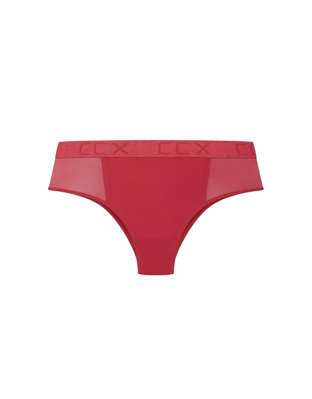 City Chic - Signature Ccx Cheeky Panty - Shiraz
