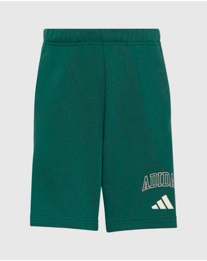 adidas Sportswear - Seasonals Collegiate Typography Shorts - Kids-Teens