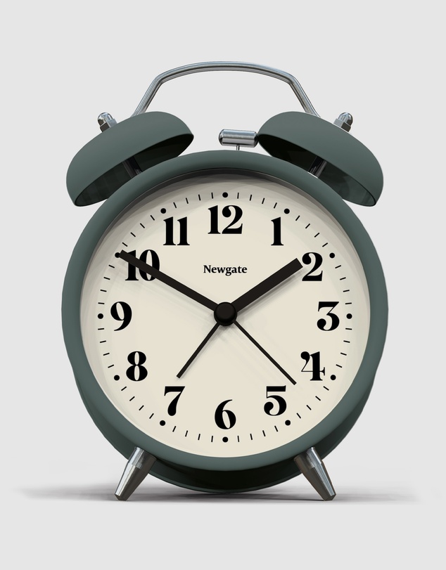Newgate - Newgate Theatre Alarm Clock Asparagus Green