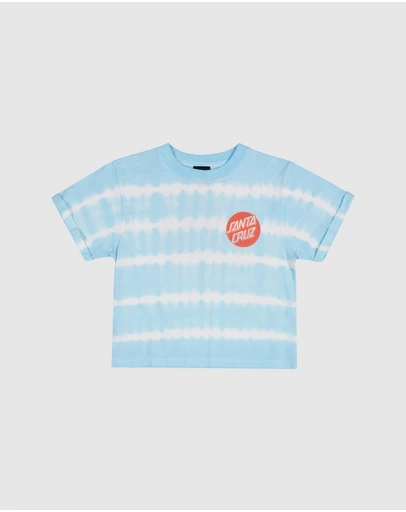 Santa Cruz - Other Dot Redux SS Crop Tee - Teens