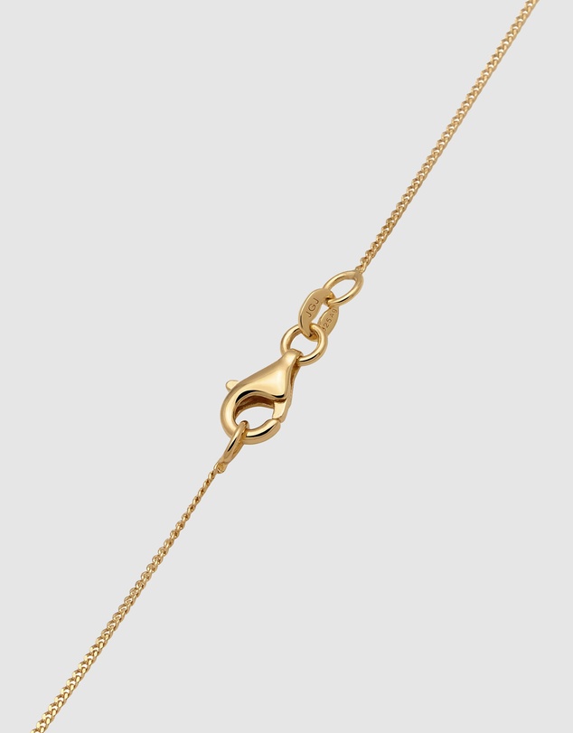 Elli Jewelry - Bubble Letter S Necklace in Gold-Plated 925 Silver