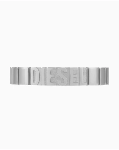 Diesel - Diesel Font Silver Tone Ring