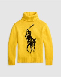 Polo Ralph Lauren - Big Pony Wool Turtleneck Sweater - ICONIC EXCLUSIVE