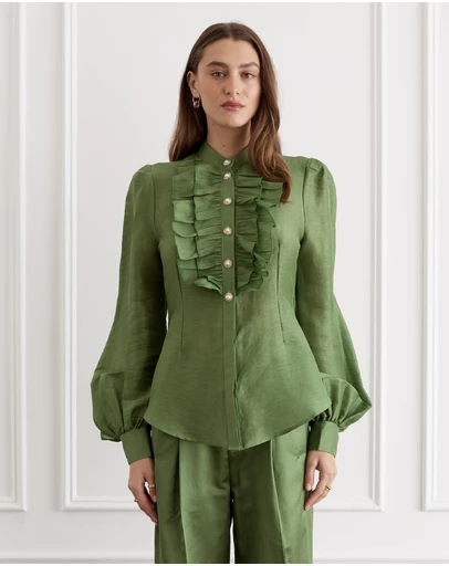 Aqua Blu Australia - Imperial Anastasia Blouse