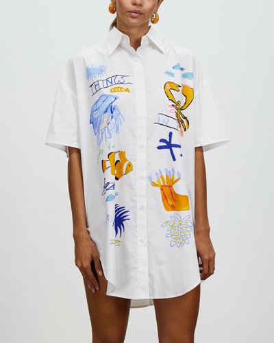 Things In The Sea Shirt Dress