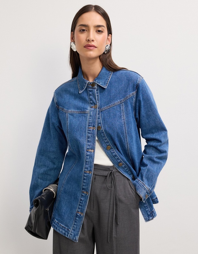 The Fated - Astrid Denim Shacket