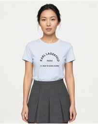Karl Lagerfeld - Rue St-Guillaume Glitter T-Shirt