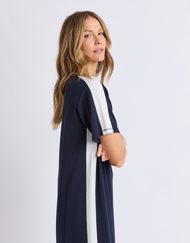 Foxwood - Chicago Dress Navy/White