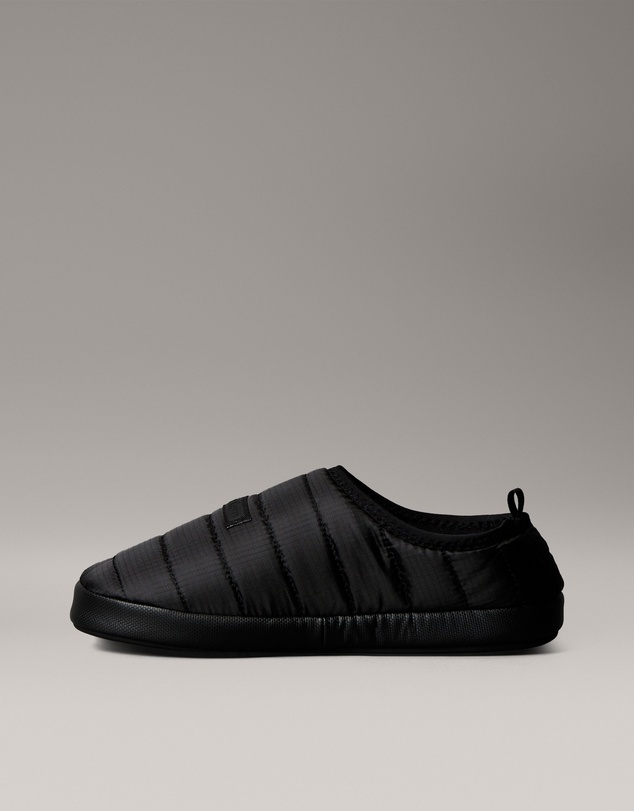 Calvin Klein - Quilted Padded Ripstop Slippers