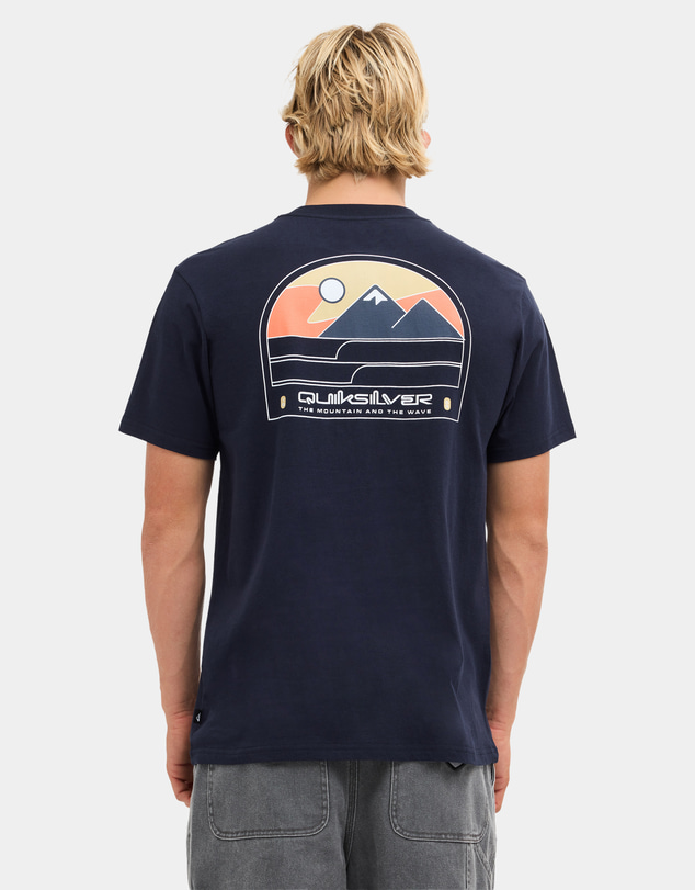 Quiksilver - Mens Mountain Lines T-Shirt