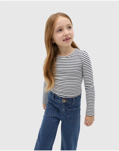 Seed Heritage - Stripe Rib Tee