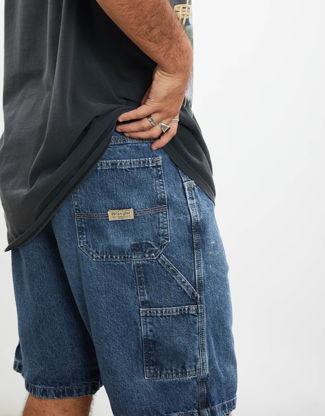 Vintage by The Real Deal - Pre Loved - Vintage Wrangler Denim Carpenter Shorts