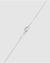 Elli Jewelry - Necklace Cross Zirconia 925 Sterling Silver