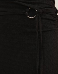 Atmos&Here - Alba Textured Belted Skirt
