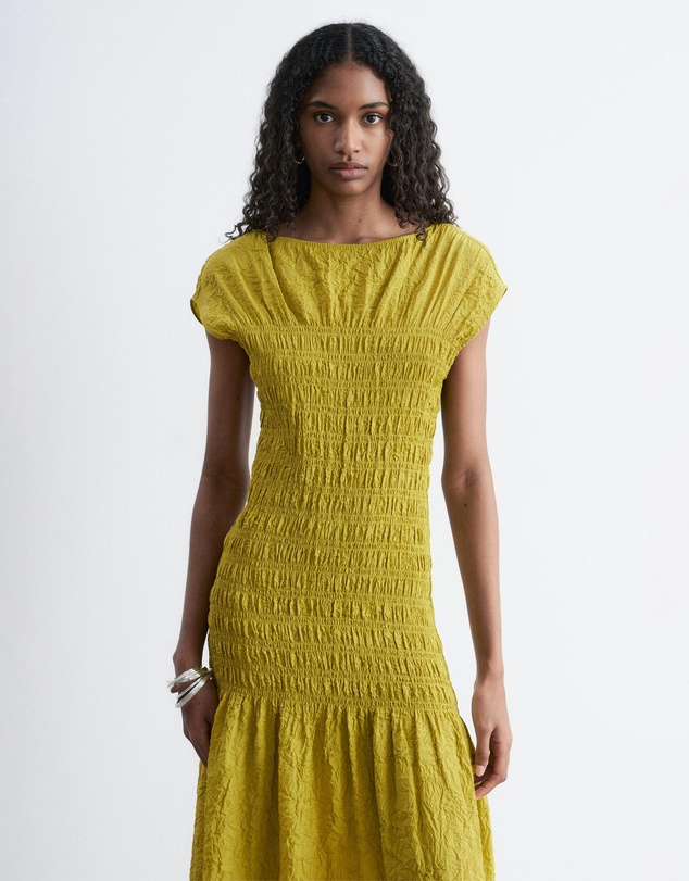 & Other Stories - Smocked Maxi Dress